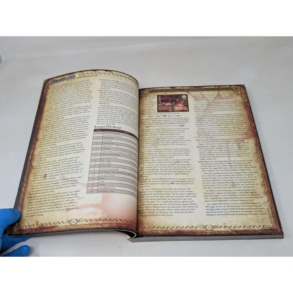 Prima Games‎ Strategy Guide Dragon Age Origins Maps Walkthroughs Bestiary